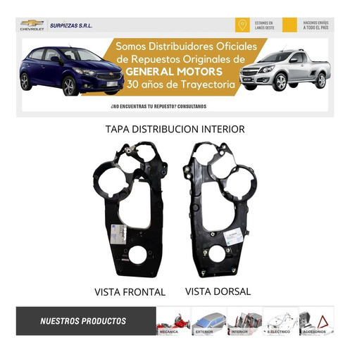 Tapas Distribucion Montana /2016 Chevrolet Original 3c 1