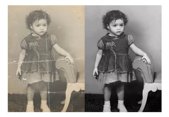 Photoshop Restauración De Fotos Antiguas 1
