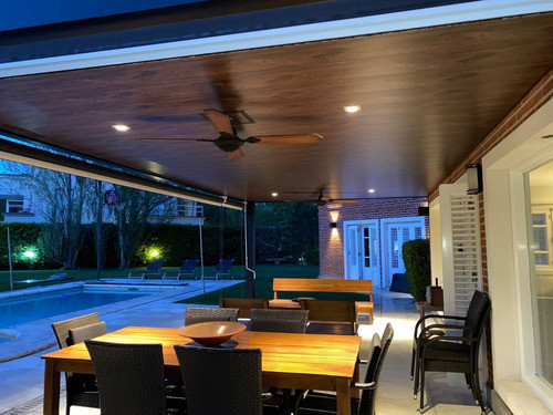 Cielorraso Para Galerías Machimbre Pvc Simil Madera 0