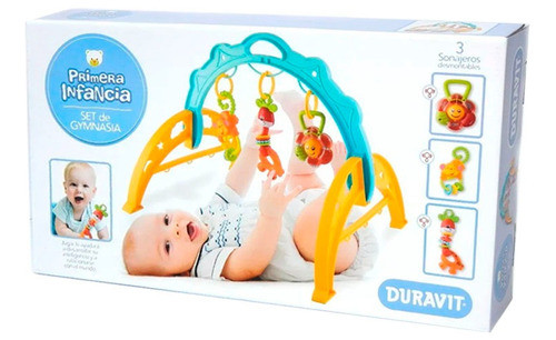 Gimnasio Duravit Set Didactico Con 3 Sonajeros 1