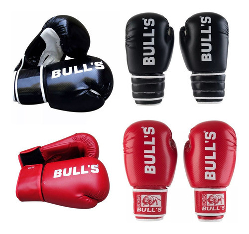 Kit Guantes Bulls + Bolsa 90 Cm+ Soporte + Cadena + 2 Vendas 1