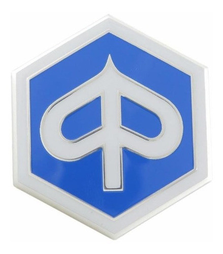 Insignia Piaggio Hexagonal 2 Trabas. Evo400-beverly-mp3. Mca 0