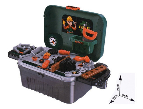 Juego De Herramientas En Valija Con Carro  Completo 1