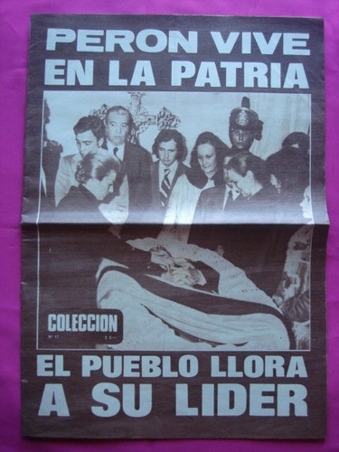 Coleccion N° 17 Año 1974 Revista Editorial Tor´s Peron Vive 0