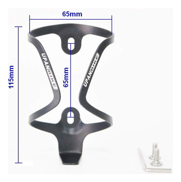 Soporte Para Botella Para Bicicleta Negro - De Metal 1