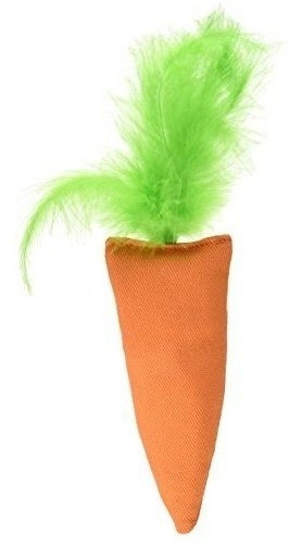 Nuestras Mascotas 100percent Catnip Zanahoria Carrot Cat Toy 0