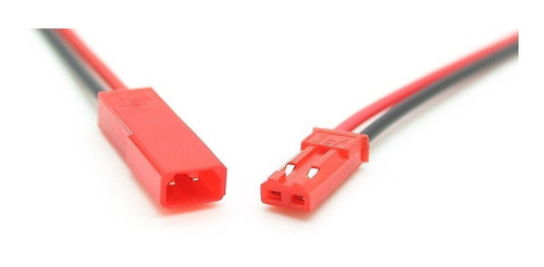 Juego De Cables Jst 2 Pines Macho Hembra 11 Cm 0
