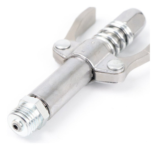 Bico Aplicador De Graxa 1/8 +5 Pino Graxeiro Reto M08 X 1,25 1