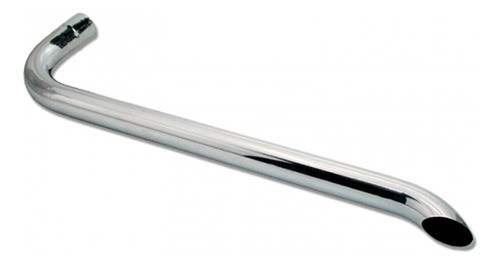 Ponteira Escap Cromada Super Longa 2,5 Polegadas - 1,2 Mt 0