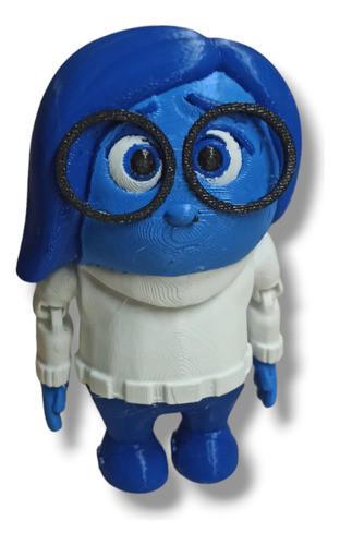 Figura Articulada  Tristeza  De Intensamente 2, Impresión 3d 0