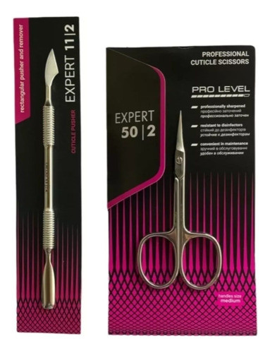 Kit Tijera De Cutículas Staleks Para Manicuría Línea Expert 0