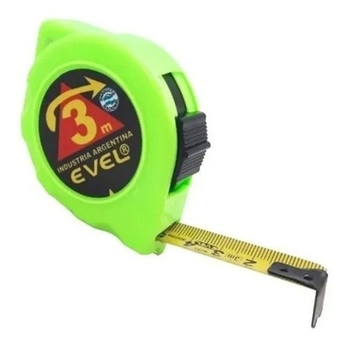 Cinta Metrica Evel 3m Retroblok Profesional Nacional Ev503 0