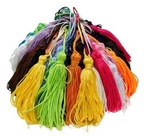 Mix 50 Franja Pingente Tassel  Seda Sortidos- Promoção! 0