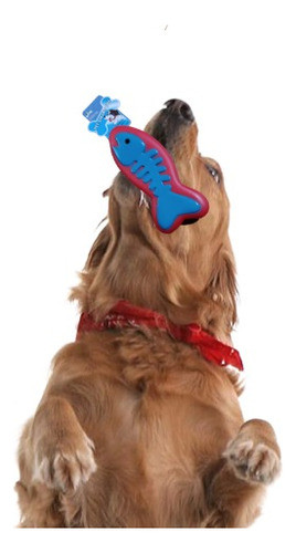 Juguete Para Perros Pescado Chillon 16 Cm Con Sonido 0