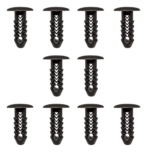 Clip Grampa Traba Tapizado Panel Peugeot 504 Negro X10 0