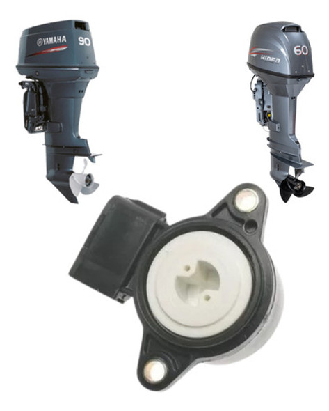 Sensor Aceleração Motor Popa Yamaha 60hp E 90hp 4 Tempos 0