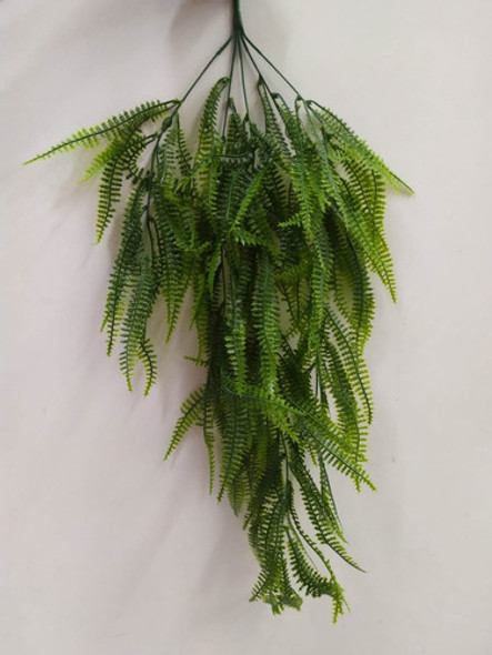 Planta Folha Verde Pendurada Samambaia Artificial Parede 1