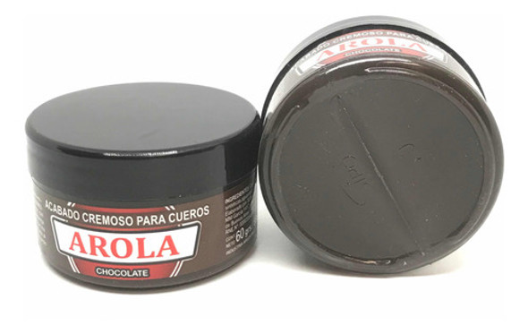 Crema Arola Para Cueros. 60gr. Color Chocolate. 1