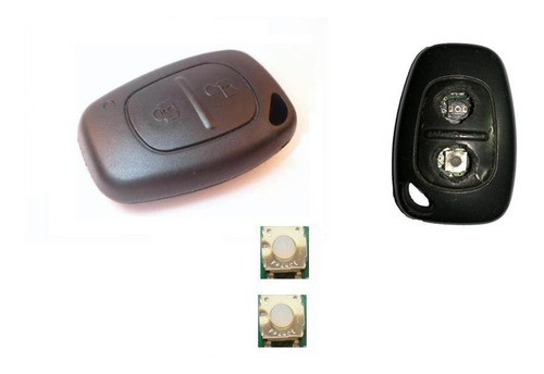 Llave Renault Clio 2 Reparacion Control Carcasa Y Pulsador 1