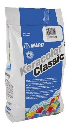 Mapei Pastina Keracolor X 1 Kg Color Negro 0