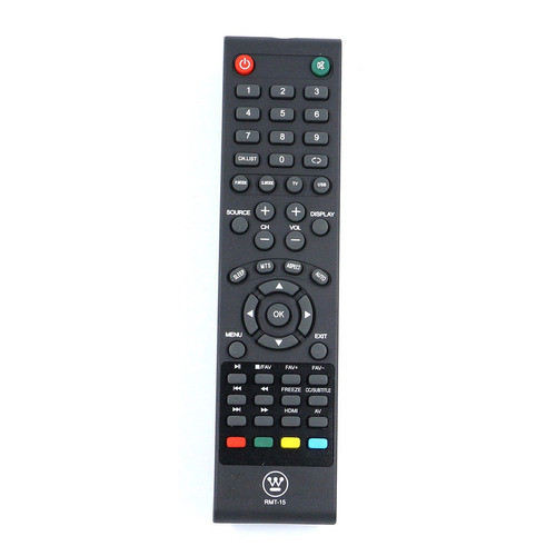 Nuevo Control Remoto Rmt-15 Para Westinghouse Tv Cw26s3cw Dw 1