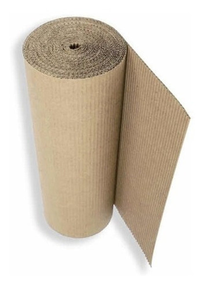 Rollo De Cartón Corrugado 1 X 25 Mts 1