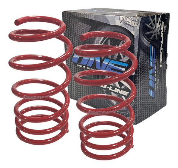 Espirales Progresivos Kit X2 Delanteros Para Fiat Uno Duna 0