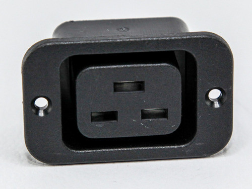 Conector Ficha C19 Hembra 3 Pin 16a 250v Ups Chasis X10 Htec 1