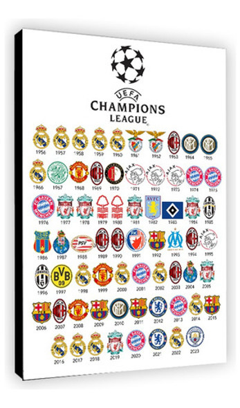 Uefa Champion League - Cuadros De Campeones Del Futbol 0