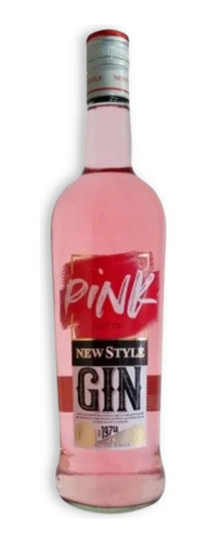 Gin New Style Pink London Dry 1000ml Producto Argentina 0