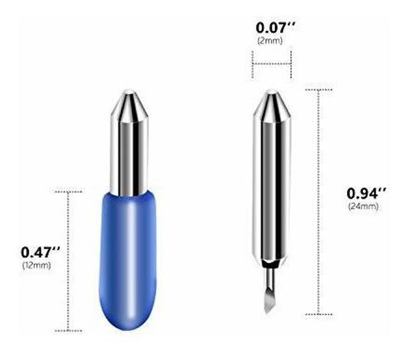 Cuchillas Para Cortadora Cricut Joy  De 45° 30° 60° Pack 15u 1