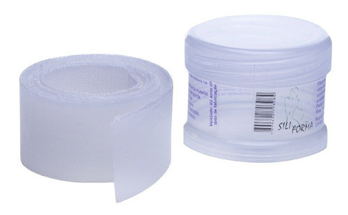 Fita Adesiva Gel Pós Cirurgica Cicatriz Queloide - 45cmx3cm 0