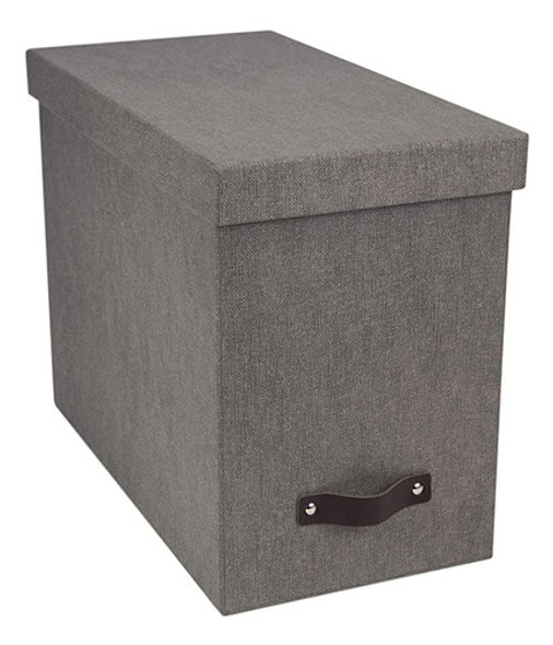 Bigso John Box - Archivador De Escritorio, Color Gris 0