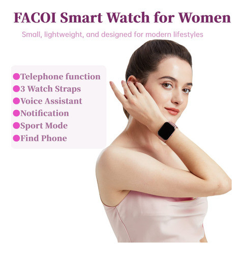 Facoi Android Smart Watches For Women - Smart Watch For I C. 1