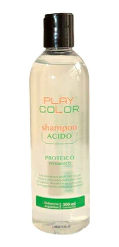 Shampoo Acido Proteico Playcolor 300ml 0