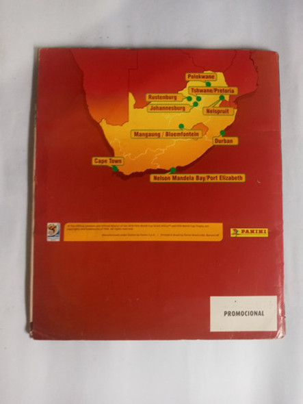 Álbum Da Copa Do Mundo De 2010 - Completo - Original-  T 1