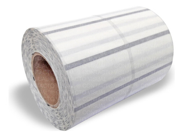 Etiquetas Transparentes De 50x25 Mm Para Impresoras Térmicas 0