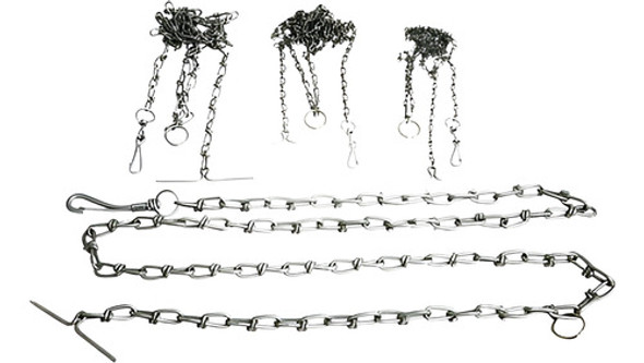 Correa Cadena Victor Metal Galvanizado 175 Cm 3.5 Mm 0