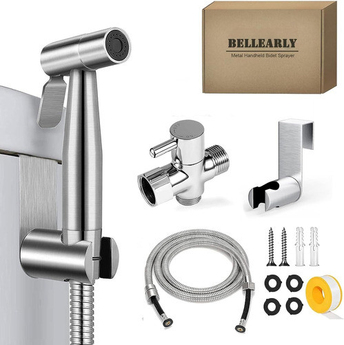 Kit De Bidet Portatil Para Inodoro - Bellearly Cromado 0