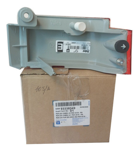 Faro Auxiliar Ojo De Gato Trasero Izq Orig Chevrolet Meriva 1
