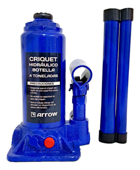 Crique Hidráulico Tipo Botella Arrow Ar4t - 4 Tn 0 Crique Hidráulico Tipo Botella Arrow Ar4t - 4 Tn 0