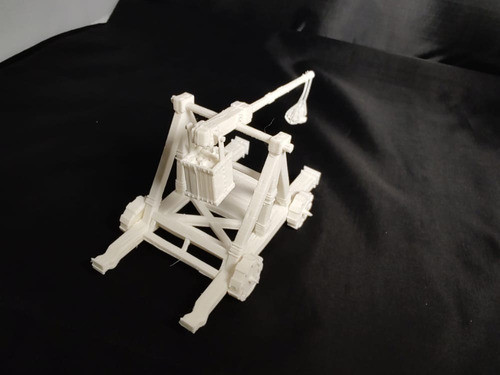 Catapulta China, Escala 1/72, Color Blanco 1