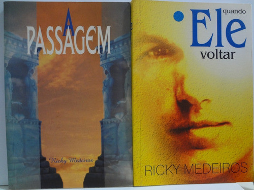 2 Livros Ricky Medeiros Quando Ele Voltar E A Passagem 0