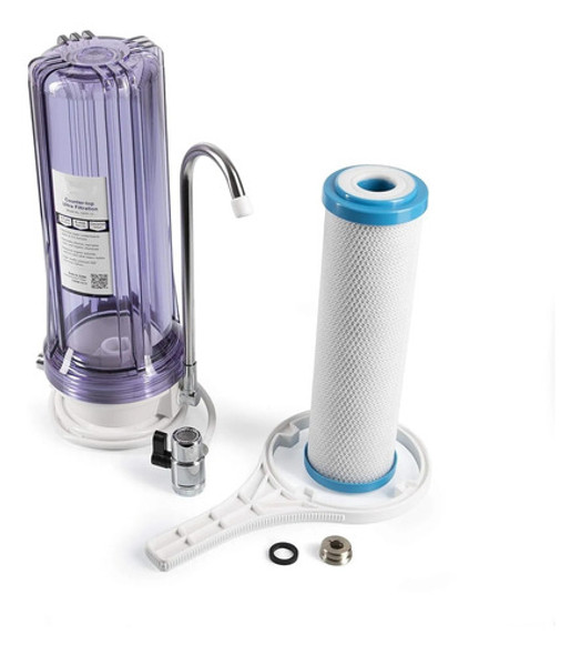 Purificador De Agua Sobremesada + Llave + Adaptadores 0