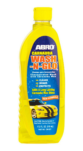 Shampoo Auto Barco Wash-n-glo Carnauba Abro 0