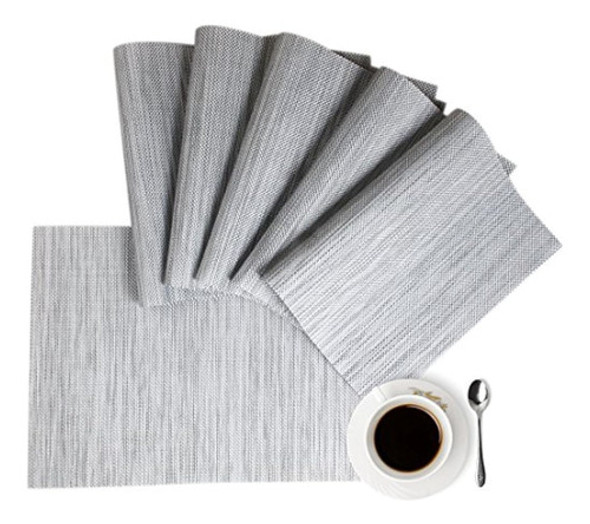 Hqsilk Manteles Individuales Manteles Individuales De Pvc Ju 0