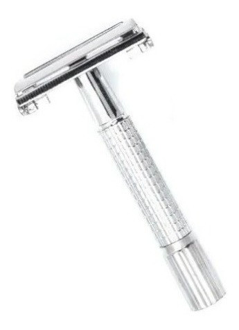 Maquina De Afeitar Ecofriendly Vintage Metálica + 10 Filos 0