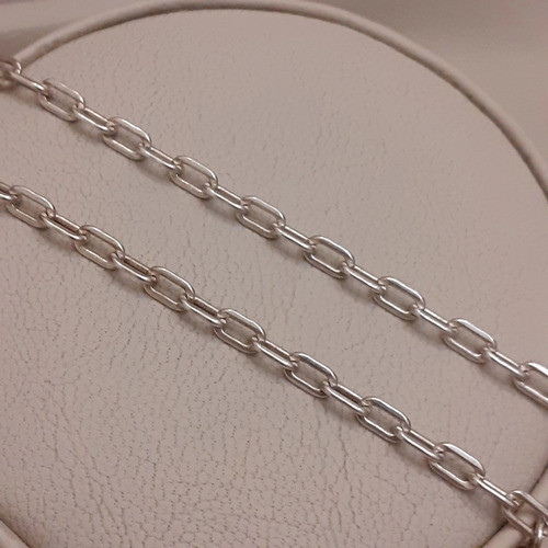 Cadena Eslabón Forcep En Plata 900 45cm Po.u 1