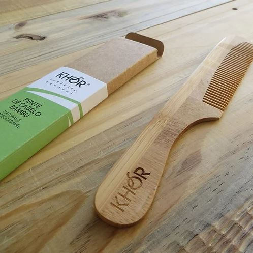 Pente De Bambu - Khor Cosmetics Khor Cosmetics 1