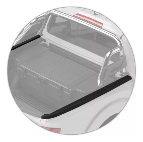 Protetor De Borda Hilux 2005 06 07 2008 Lateral Caçamba 1